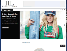 Tablet Screenshot of dev.hauteliving.com