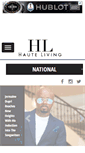 Mobile Screenshot of hauteliving.com